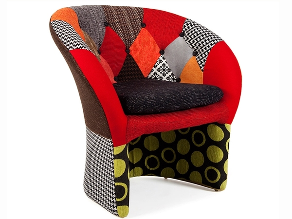 Bay Lounge Sessel - Patchwork
