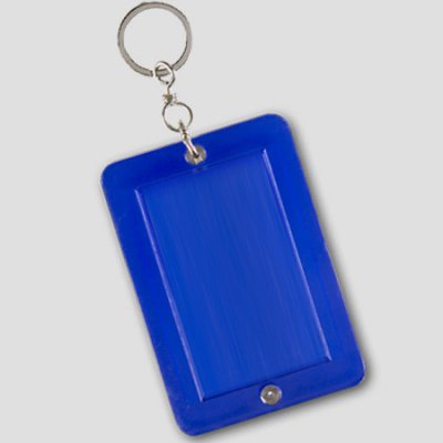 Créotel Schlüsselanhänger - blau zu personalisieren