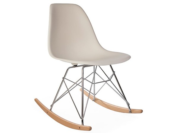 Eames Schaukelstuhl RSR - Creme