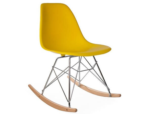 Eames Schaukelstuhl RSR - Gelb