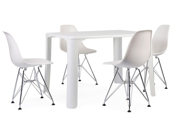 Kinder Tisch Jasmine - 4 DSR Stühle