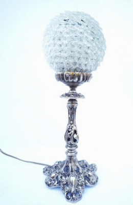 Lampe Athena Silber Kugel - Lampen