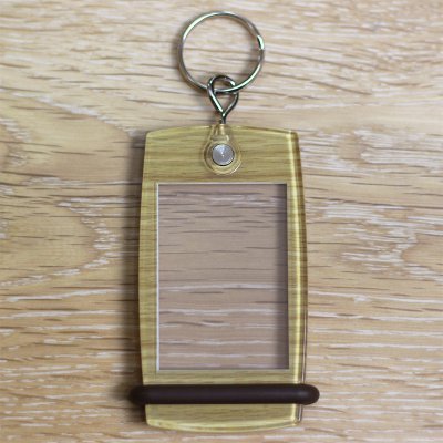 Schlüsselanhänger Mini Créoglass Holz Textur X10