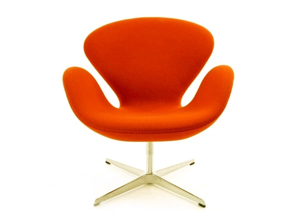 Swan Sessel Arne Jacobsen - Orange